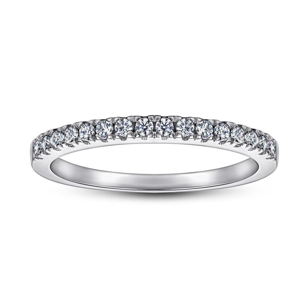 1.0-Carat Marquise Cut Simulated Colorless Diamond Halo Wedding Set