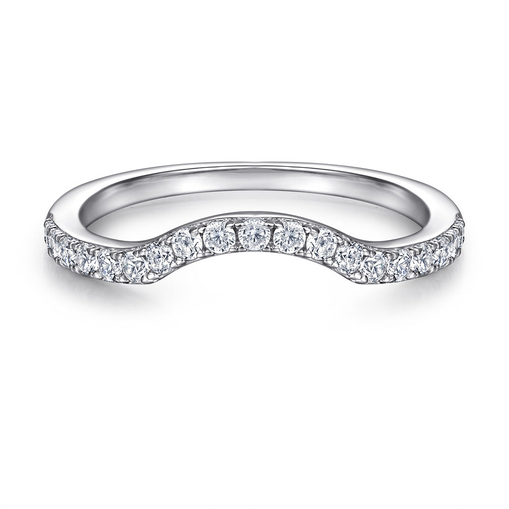 1.5-Carat Round Cut Simulated Diamond Halo Wedding Set in White Gold-Plated Sterling Silver