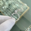 4 Prong 1.2-Carat Round Cut Colorless Simulated Diamond Engagement Ring